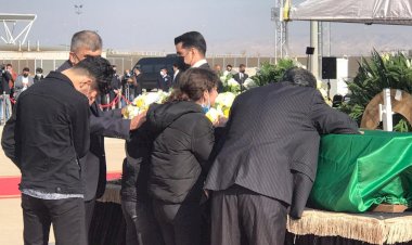 Erbil Valisi Firset Sofi son yolculuğuna uğurlanıyor