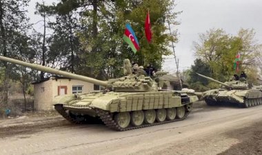 Azerbaycan Ordusu 27 yıl sonra Ağdam'da