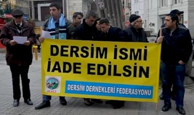 Mahkeme 'Dersim' ismini reddetti