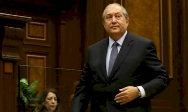 Ermenistan Cumhurbaşkanı Sarkisyan'dan hükümete istifa çağrısı