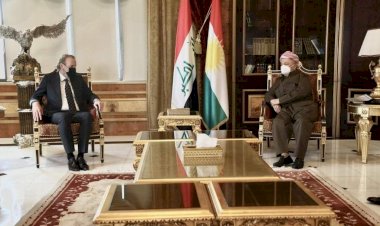 Başkan Barzani, Hollanda’nın Erbil Başkonsolosu Hans Akerboom’u kabul etti