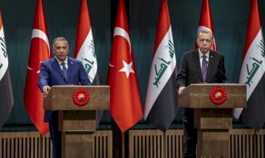 Erdoğan ve Kazımi'den ortak basın toplantısı