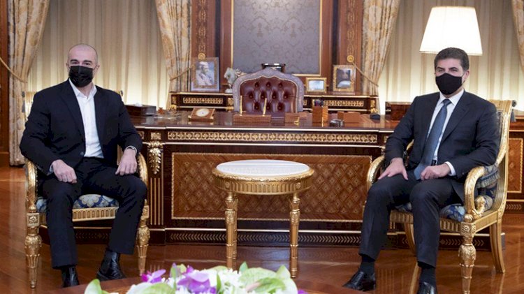 Neçirvan Barzani, Bafil Talabani ile bir araya geldi