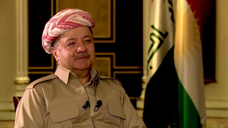 Başkan Mesut Barzani: '2021 yılında, salgın ve sorunların son bulmasını umut ediyorum'