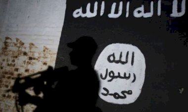 Süleymaniye kent sınırında IŞİD bayrağı asıldı ve bomba patlatıldı!