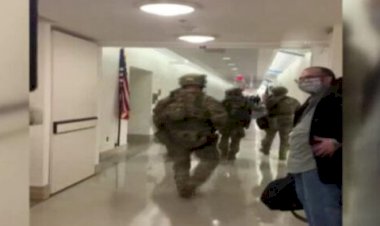 ABD alarm durumunda! Askerler Kongre binasında