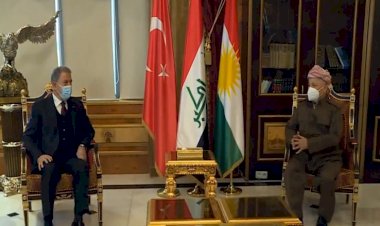 Başkan Barzani, Hulusi Akar ile görüştü