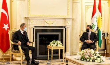 Başbakan Mesrur Barzani, Hulusi Akar’la bir araya geldi