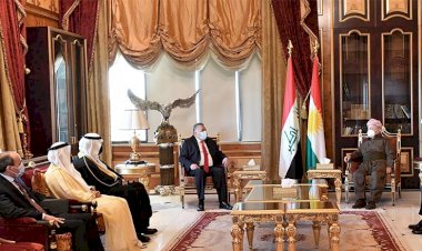 Arap ülkelerin temsilcilerinden Mesut Barzani’ye teşekkür