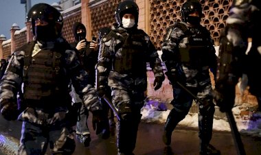 Moskova'da Navalnıy destekçilerinin düzenlediği gösterilerde gözaltılar başladı