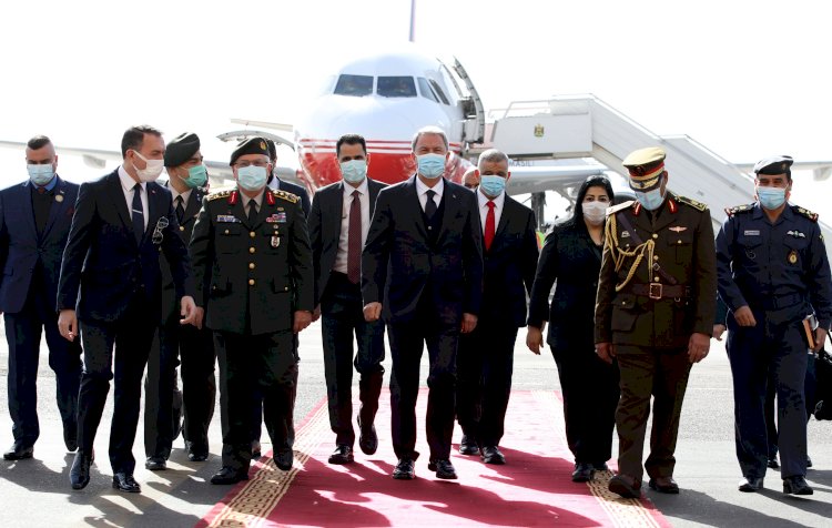 Hulusi Akar Bağdat’ta!
