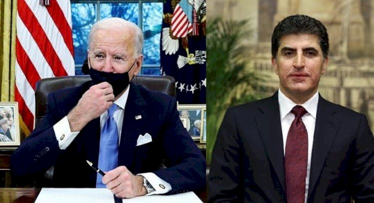 Neçirvan Barzani'den Biden mesajı: Dostlarımızla çalışmayı dört gözle bekliyorum