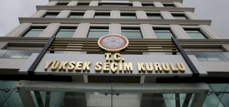 YSK seçime girebilecek partileri açıkladı