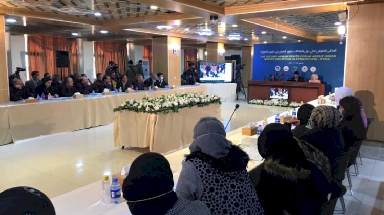 Kamışlo’da Afrin çalıştayı: Hak ihlalleri artıyor