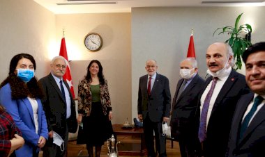 HDP'den Saadet Partisi'ne ziyaret