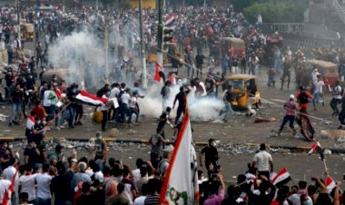 Irak'taki gösterilerde bir kişi öldü 150 kişi yaralandı