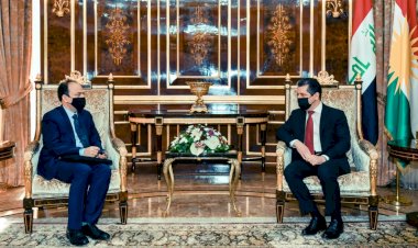 Başbakan Mesrur Barzani, Osman Baydemir ile görüştü