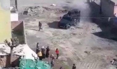 Batman'da zırhlı araç bir kişiyi ezmeye çalıştı