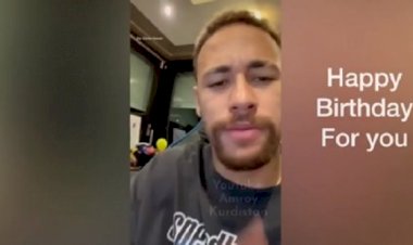 Ünlü futbolcu Neymar'dan Mesrur Barzani'ye doğum günü mesajı