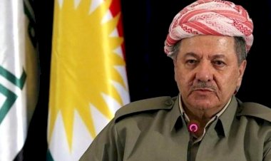 Mesut Barzani: 'Kürdistan halkı onurlu bir yaşam için ayaklandı'