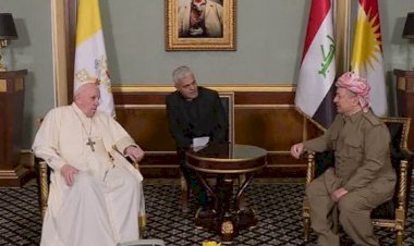 Başkan Barzani ve Papa Francis bir araya geldi
