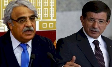 HDP Eş Genel Başkanı Sancar'dan Davutoğlu'na ziyaret