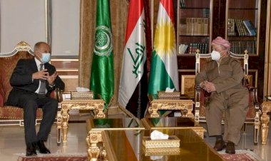 Başkan Mesud Barzani, Arap Birliği Genel Sekreteri'ni kabul etti