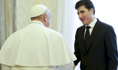 Papa Francis’ten Neçirvan Barzani’ye mesaj