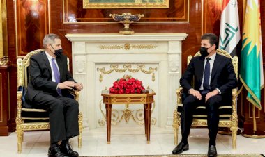 Neçirvan Barzani ABD Büyükelçisi ile bir araya geldi