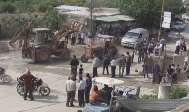 Afrin'de, Kürtlerin arazilerine Arap ve Türkmenler için konut yapılıyor