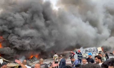 Bağdat’ta şiddetli patlama: Ölü ve yaralılar var