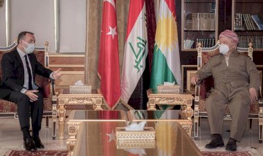 Mesud Barzani, Türkiye’nin Bağdat Büyükelçisi Yıldız ile görüştü