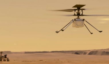 NASA: Mars'ta ilk helikopter uçuşu gerçekleşti