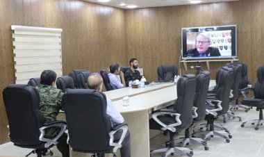 Mazlum Abdi, İsveç Savunma Bakanı ile görüştü