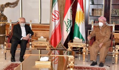 Mesud Barzani, Zarif ile bir araya geldi