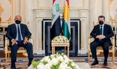 Mesrur Barzani ile Berhem Salih’ten çözüm vurgusu