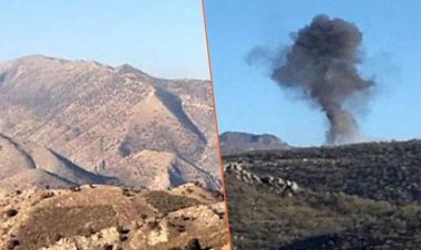 Savaş uçakları Süleymaniye kırsalını bombaladı