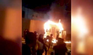 Kerbela'daki İran konsolosluğu binası ateşe verildi