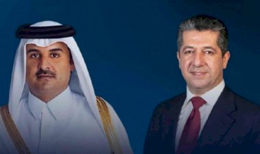 Mesrur Barzani, Katar Emiri ile telefonda görüştü