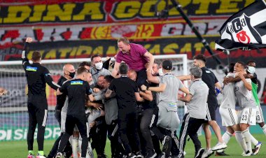 Türkiye Süper Lig’de şampiyon Beşiktaş