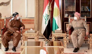 Mesud Barzani, Karadaği ile görüştü