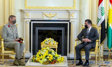 Mesrur Barzani, Uluslararası Koalisyon komutanıyla görüştü