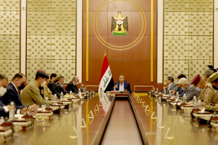 Kazımi, Peşmerge güçleri ve Irak ordusu yetkilileri ile bir araya geldi