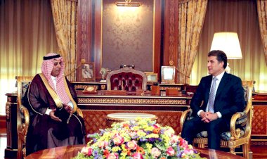 Neçirvan Barzani, Arabistan’ın yeni Erbil Başkonsolosu’nu kabul etti