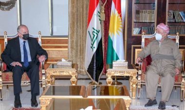 Başkan Mesud Barzani ile Usama Nuceyfi bir araya geldi