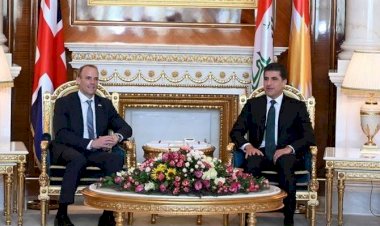 Neçirvan Barzani ile İngiltere Dışişleri Bakanı bir araya geldi