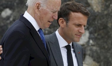 Biden’ın Macron paylaşımı: Zorlukların üstesinden gelmeye hazırız