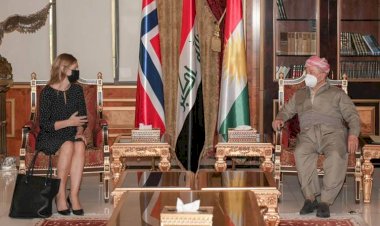 Başkan Mesud Barzani, Norveç Büyükelçisi ile bir araya geldi