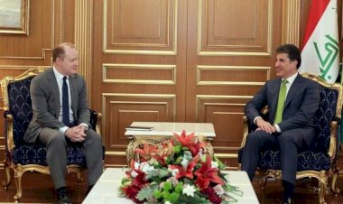 Neçirvan Barzani, ABD’nin Uluslararası Koalisyon Özel Temsilcisini  kabul etti