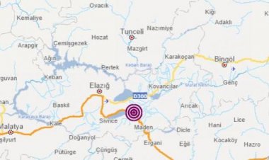 Elazığ'da deprem